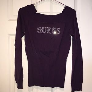 Guess Purple Sweater